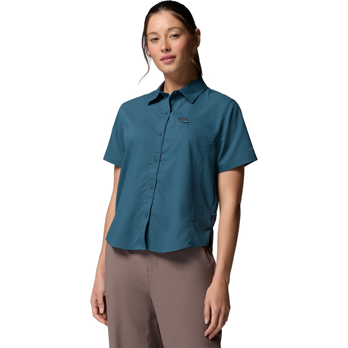 Image of Columbia Silver Ridge Utility II Short-Sleeve Shirt - Women's Everblue, XL
