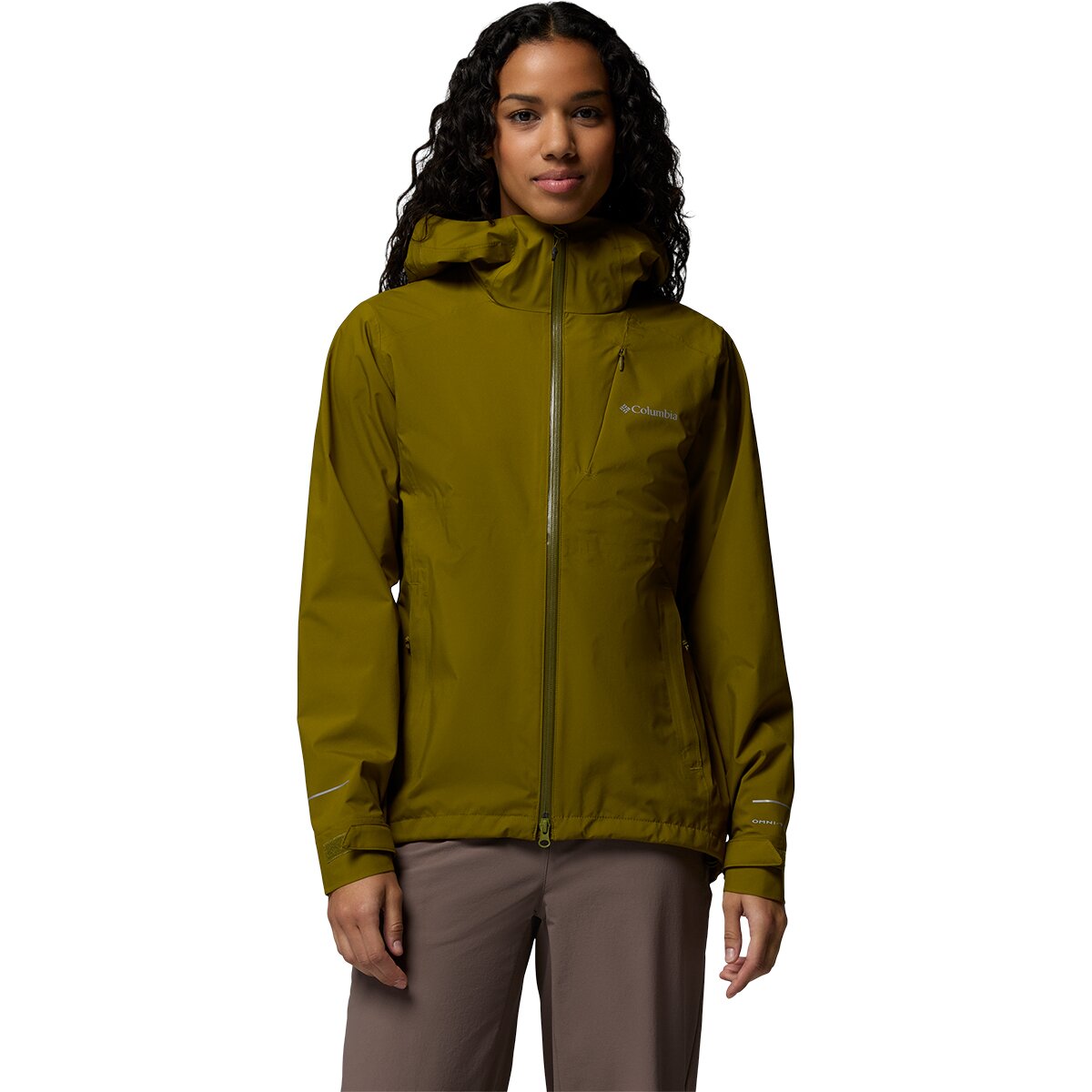Image of Columbia Trailborne 2.5L Shell - Women's Mossy Green, S