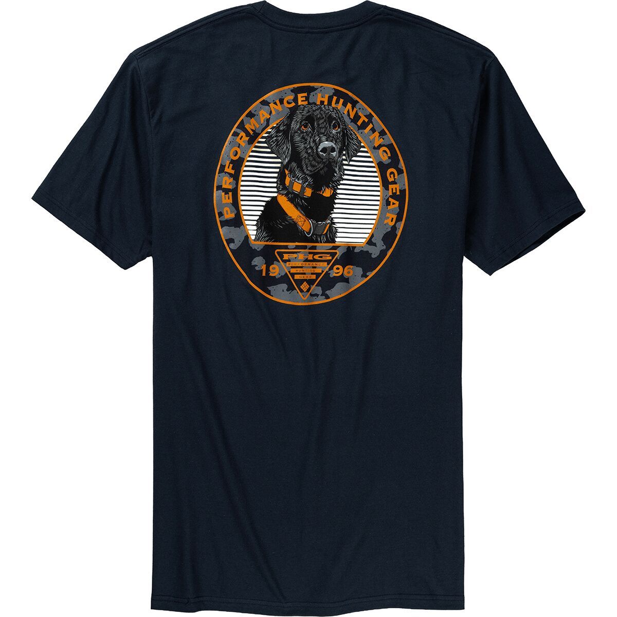 Image of Columbia Angus Short-Sleeve T-Shirt - Men's Columbia Navy, M