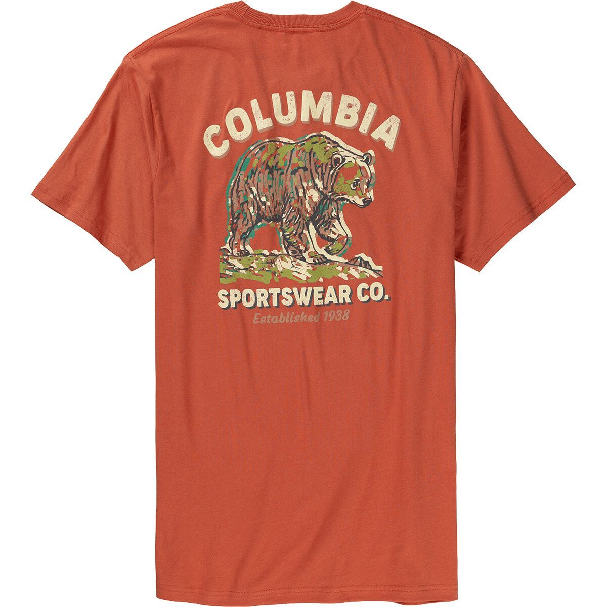 Image of Columbia Cami Short-Sleeve T-Shirt - Men's Tuscan, M