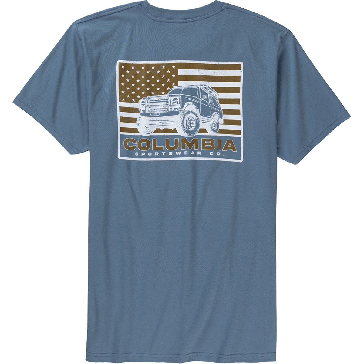 Image of Columbia Danny Short-Sleeve T-Shirt - Men's Steel, S