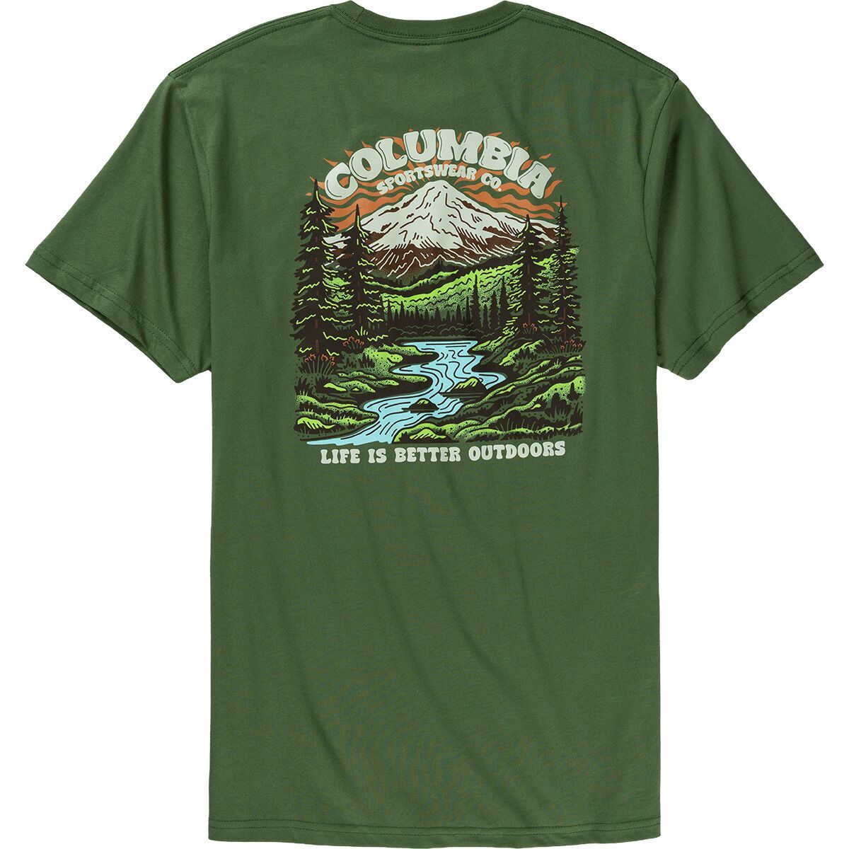 Image of Columbia Graceful Short-Sleeve T-Shirt - Men's Canteen, S