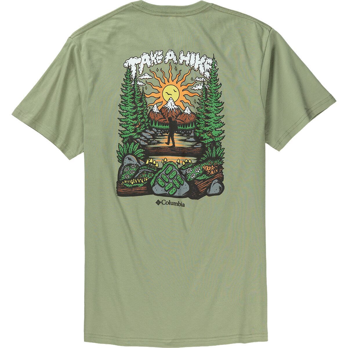 Image of Columbia Hikequest Short-Sleeve T-Shirt - Men's Safari, M