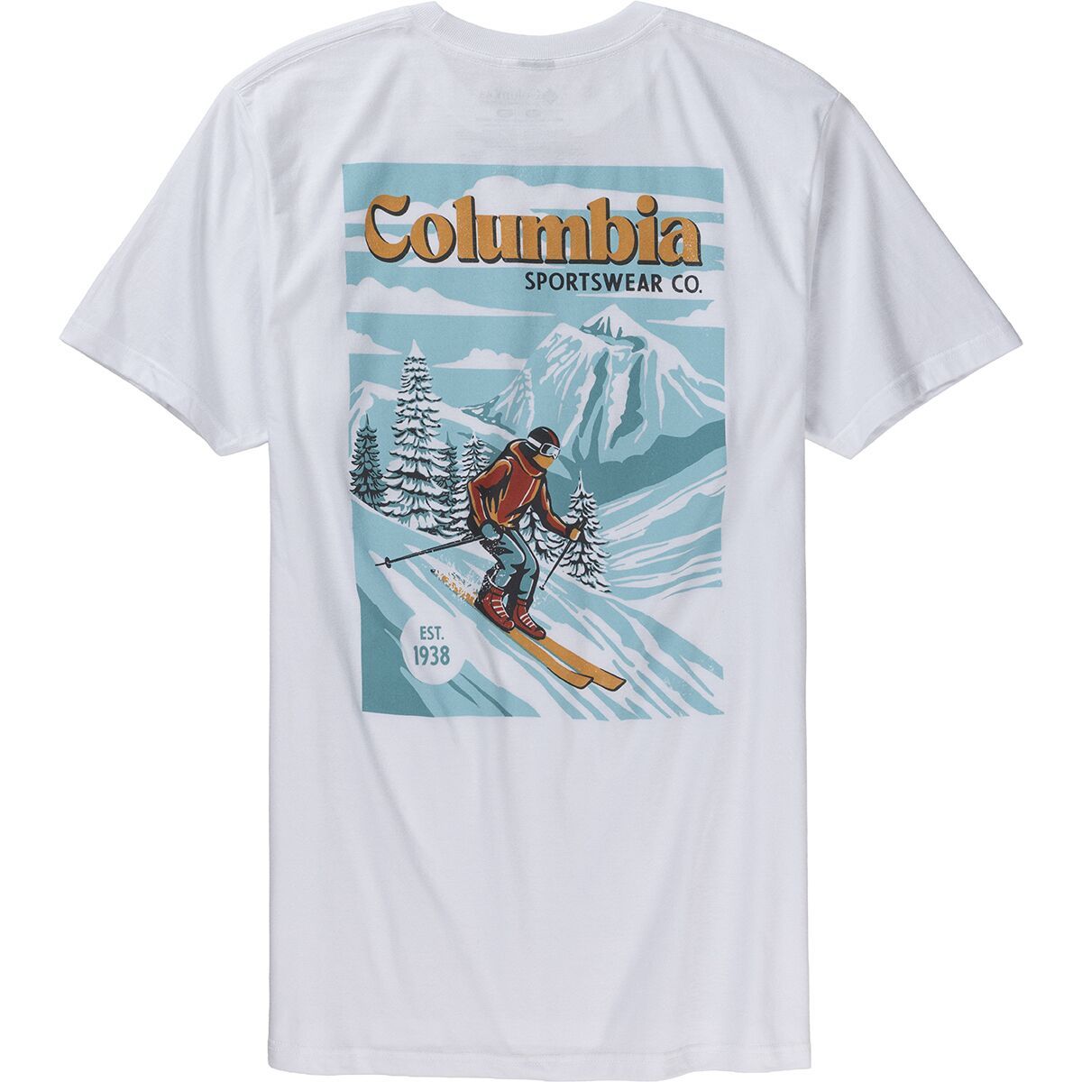 Image of Columbia Thistle Short-Sleeve T-Shirt - Men's White, M