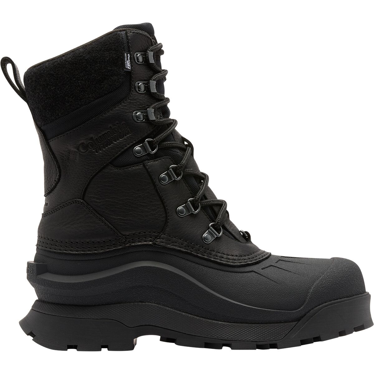 Image of Columbia Bugaboot Peak Boot - Men's Black/Black, 9.5