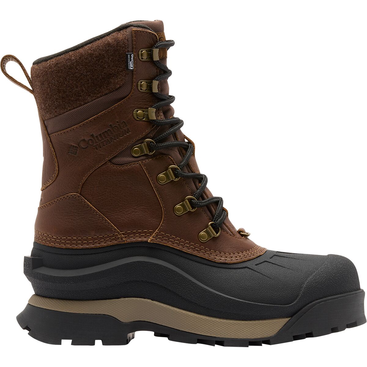 Image of Columbia Bugaboot Peak Boot - Men's Light Brown/Black, 11.0