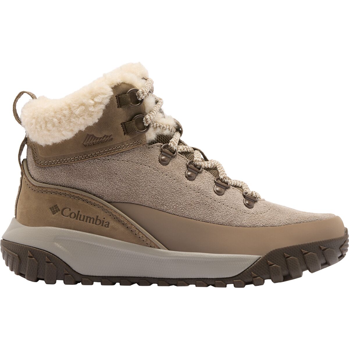 Image of Columbia Burnsider Cozy Boot - Women's Wet Sand/Mud, 10.0