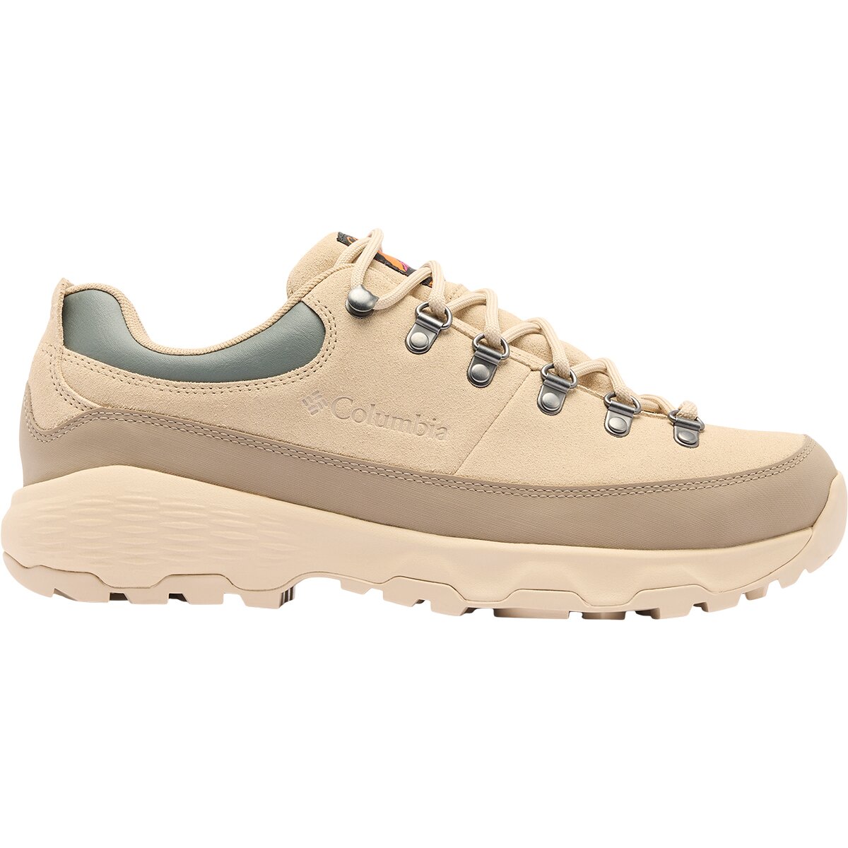 Image of Columbia Newton Alpine Low Hiking Shoe - Men's Fossil/Sedona Sage, 11.5