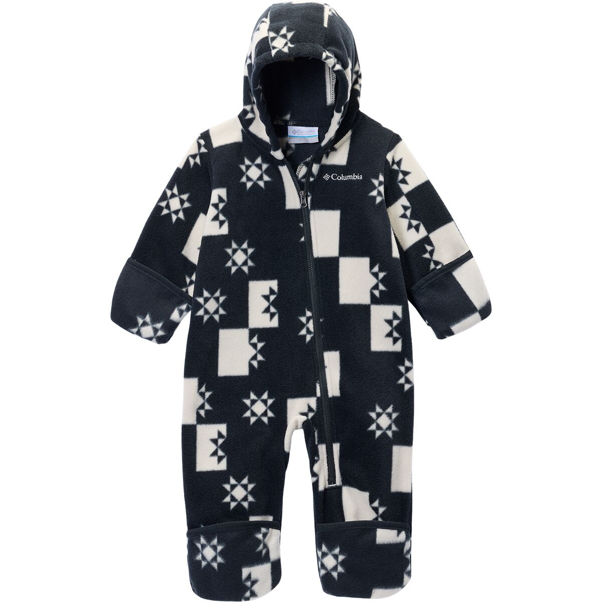 Image of Columbia Snowtop II Bunting - Infants' Black Boxstar, 6/12M