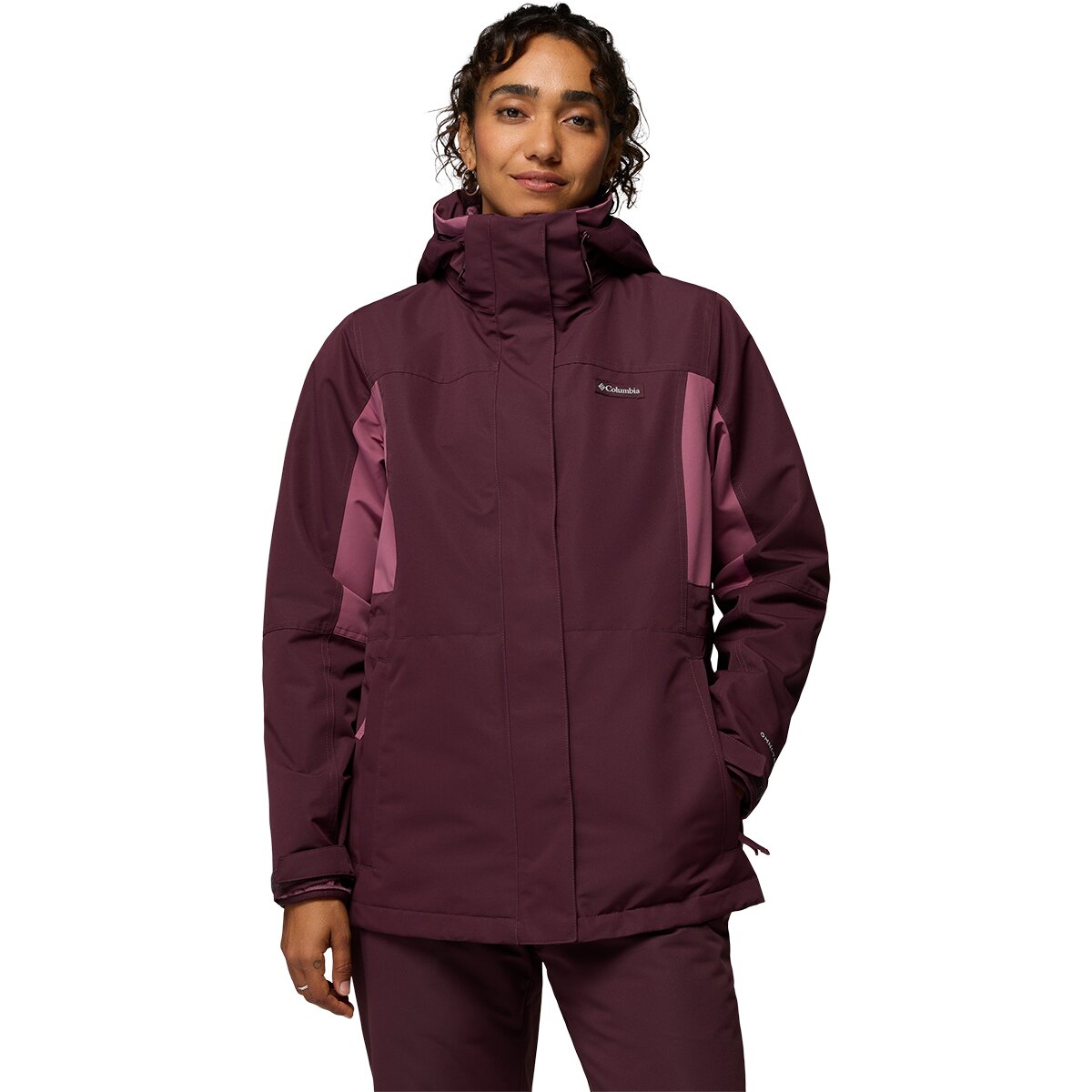 Image of Columbia Bugaboo IV Fleece Interchange Jacket - Women's Moonvista/Antique Mauve, S