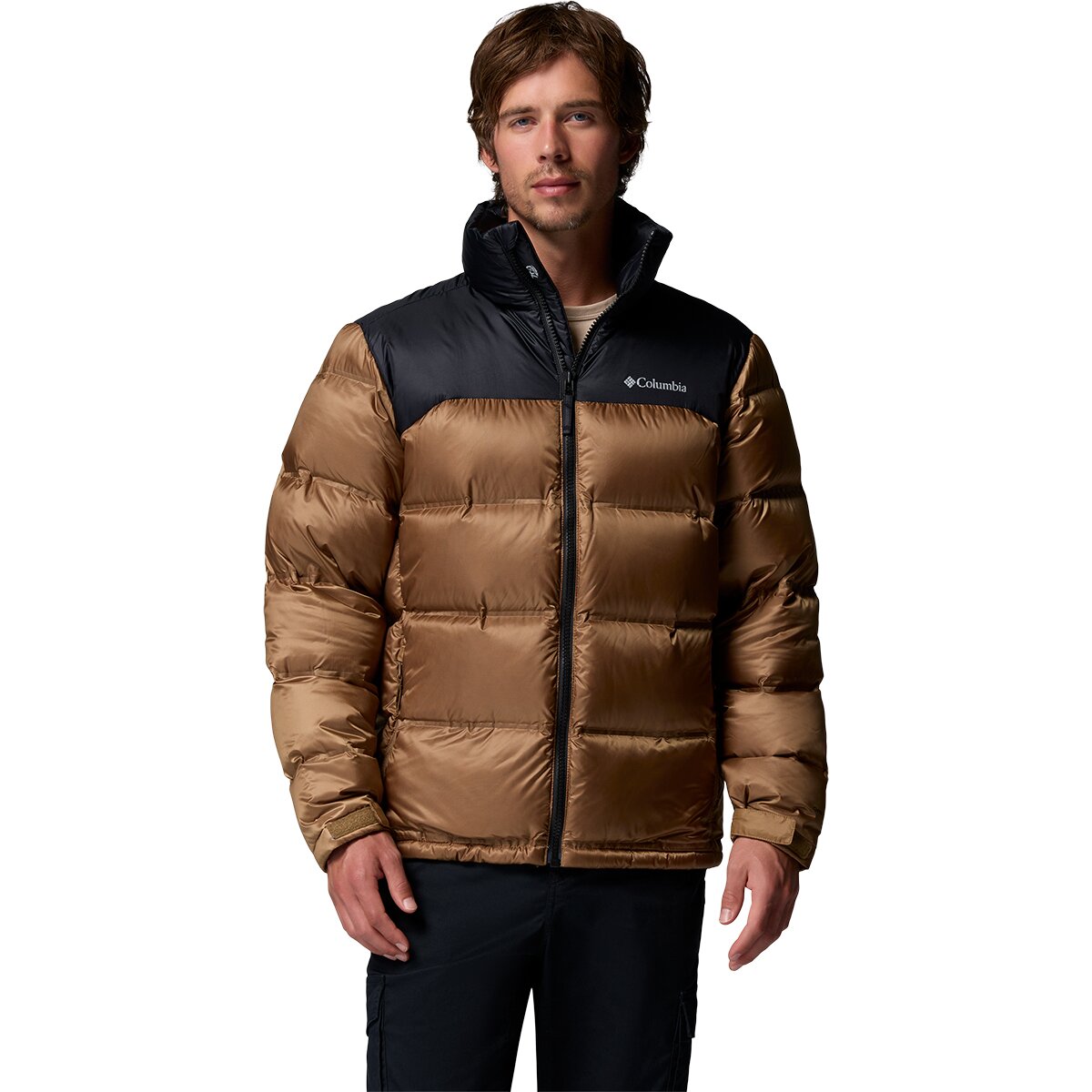 Image of Columbia Street Heights Heat Seal Down Puffer Jacket - Men's Delta/Black, XL