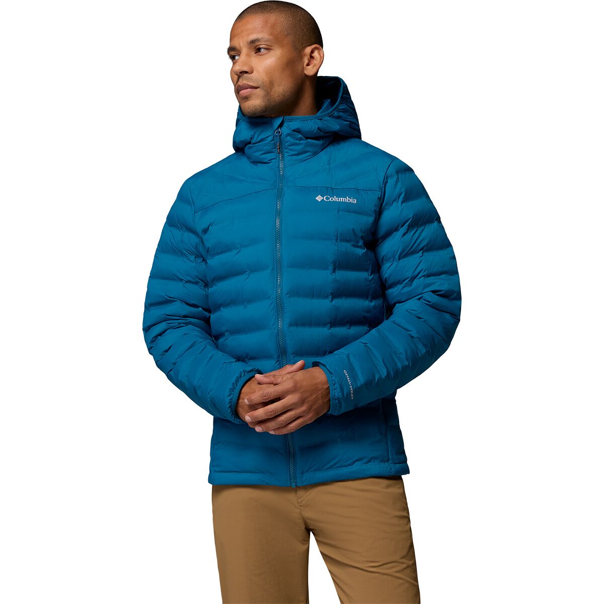 Image of Columbia Terwilliger Trail Heat Seal Hdd Jacket - Men's Phoenix Blue, S