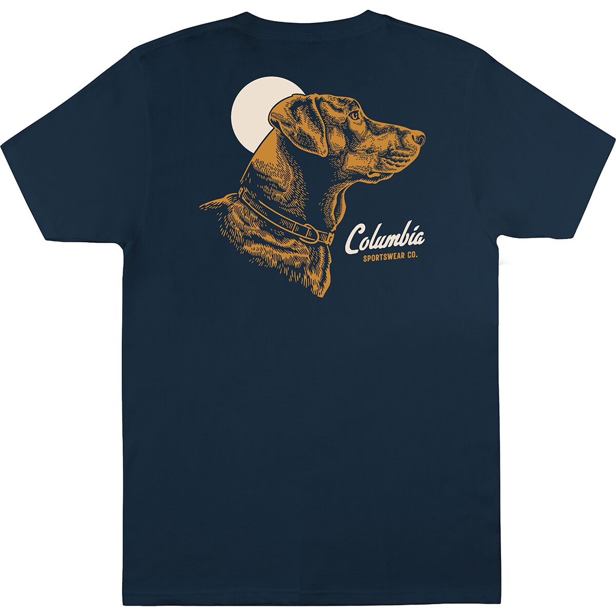 Image of Columbia Huckleberry T-Shirt - Men's Columbia Navy, M