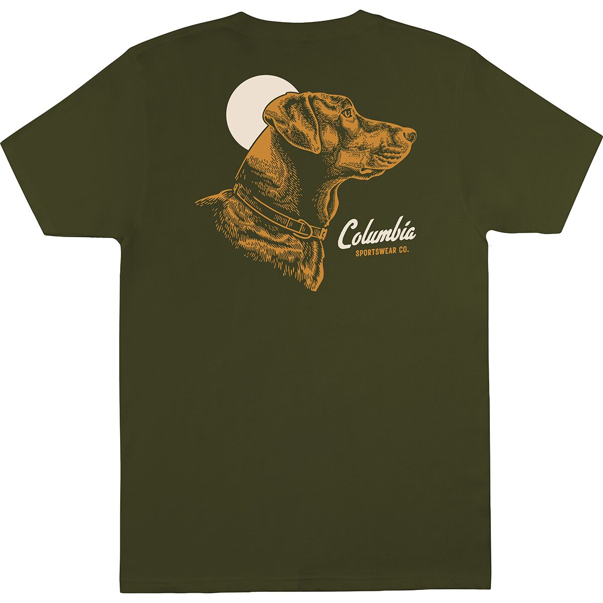Image of Columbia Huckleberry T-Shirt - Men's Surplus Green, L