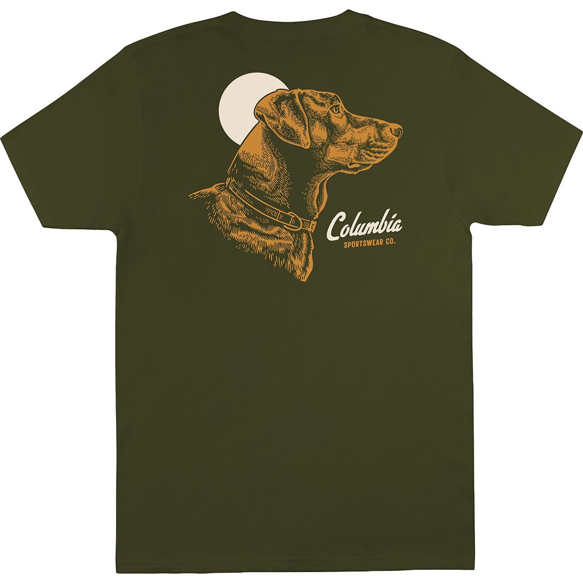 Image of Columbia Huckleberry T-Shirt - Men's Surplus Green, S