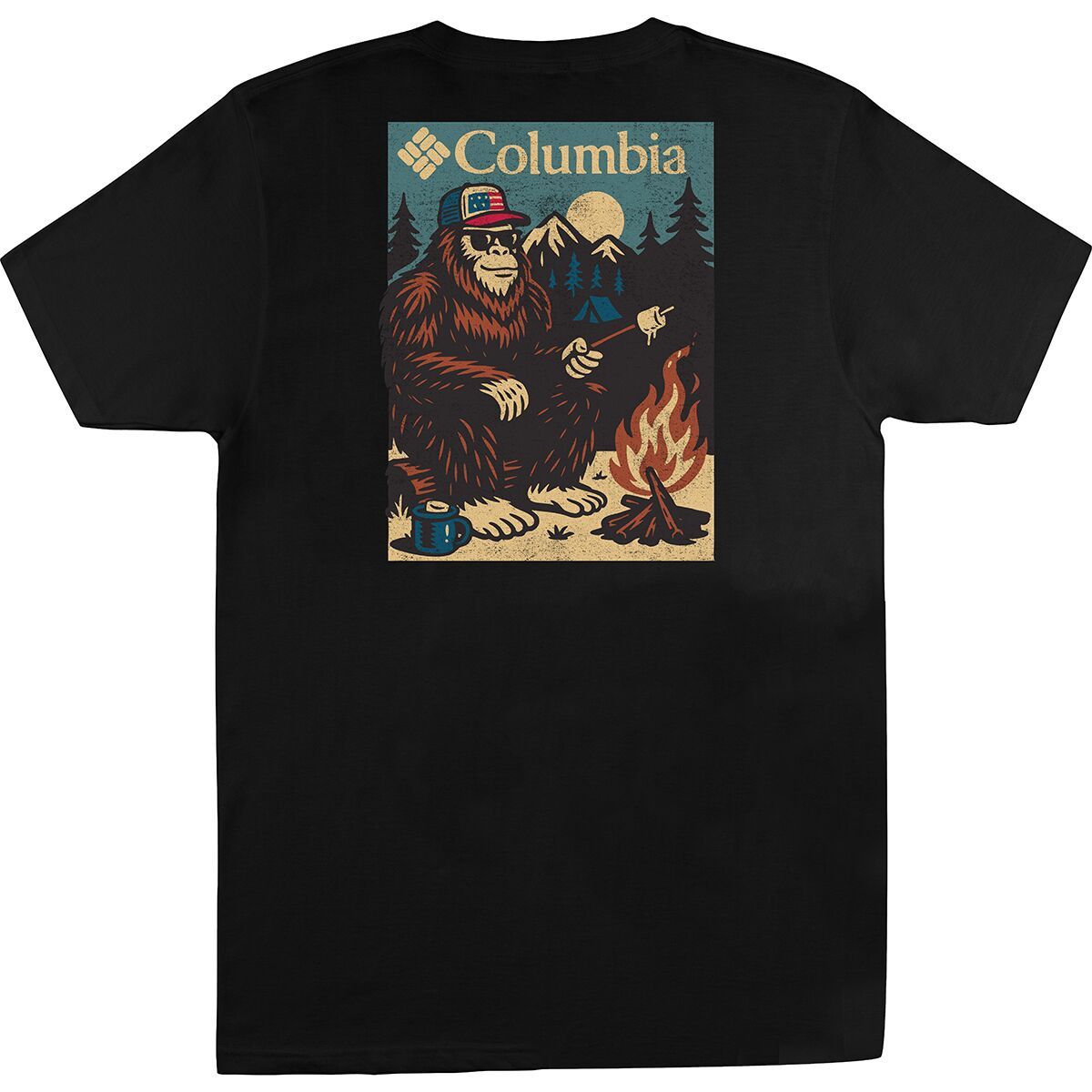 Image of Columbia Squatchin T-Shirt - Men's Black, S