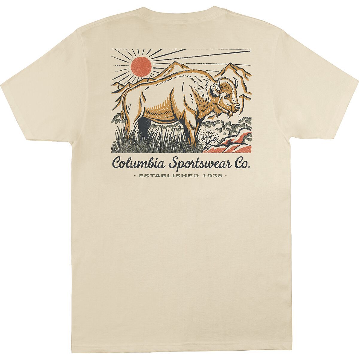 Image of Columbia Stock T-Shirt - Men's Chalk, L