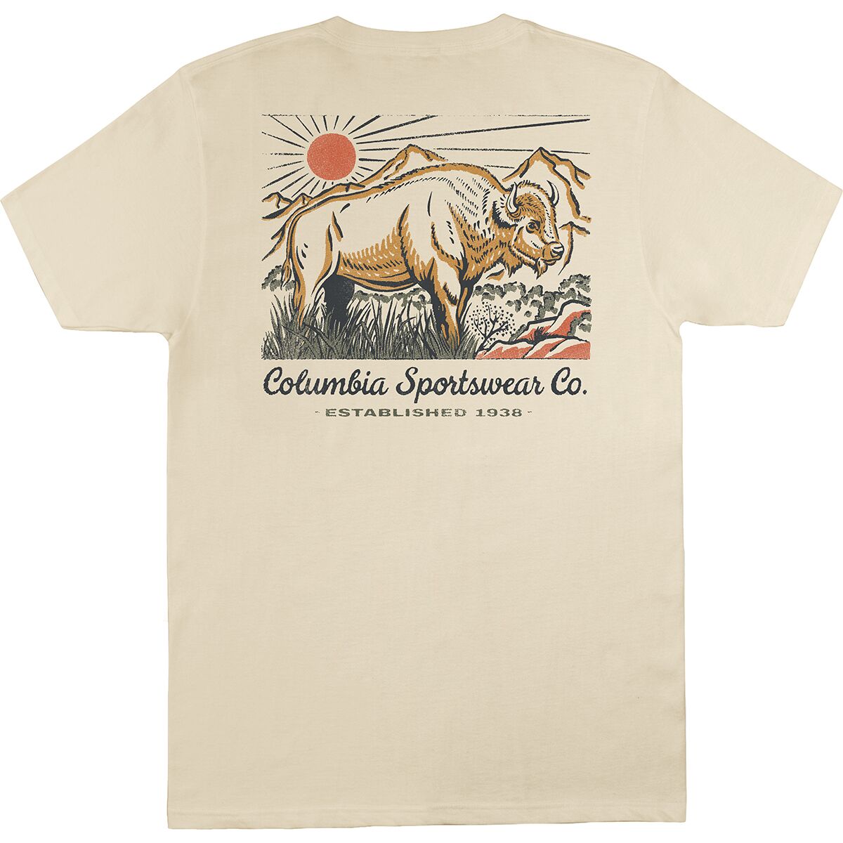 Image of Columbia Stock T-Shirt - Men's Chalk, M