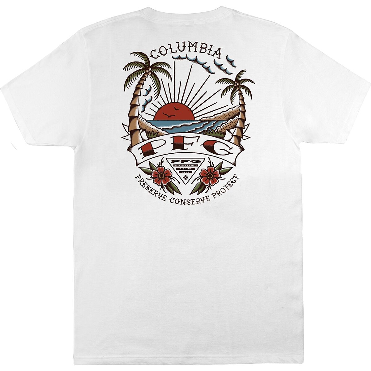 Image of Columbia Traditional T-Shirt - Men's White, L