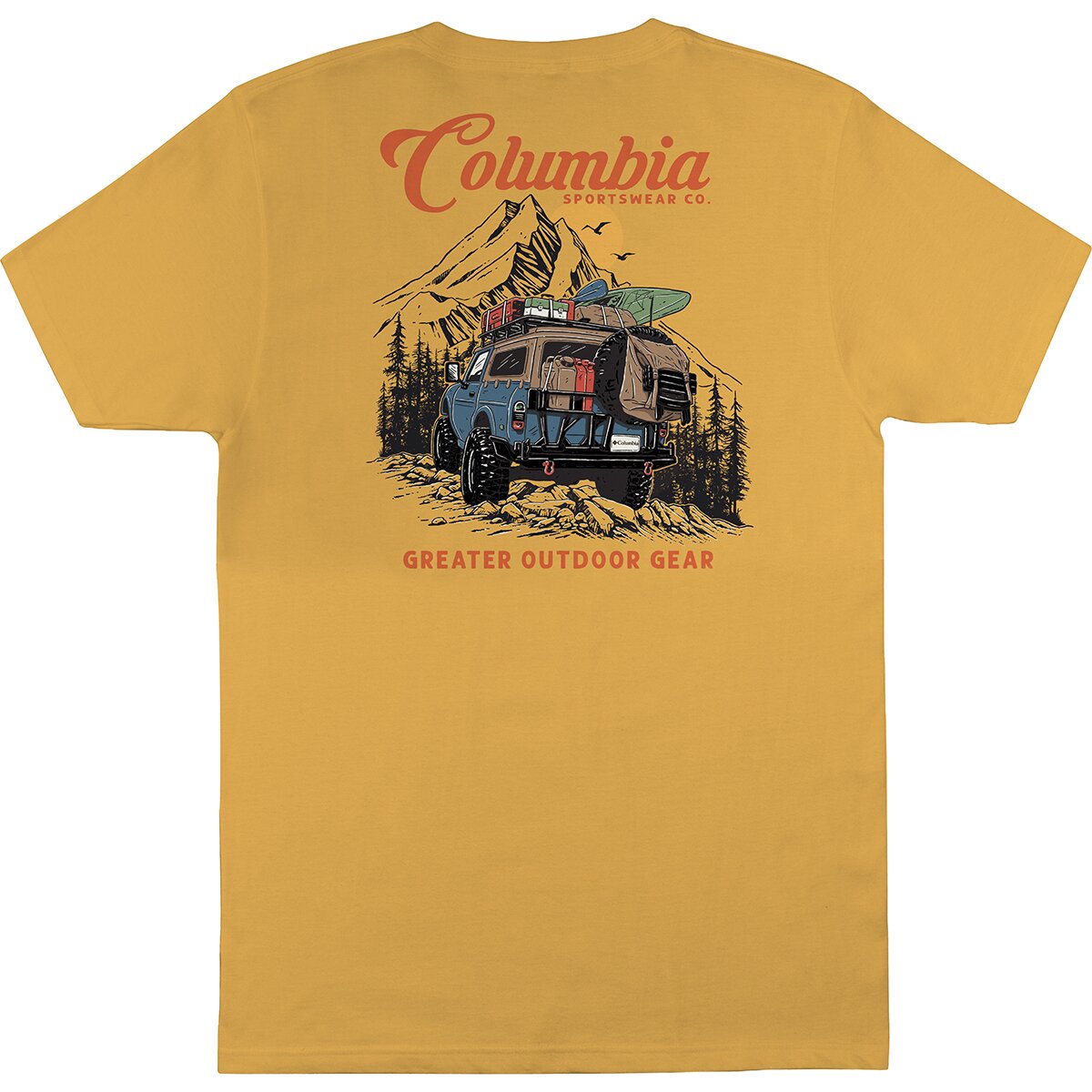 Columbia Columbia Ridge Short-Sleeve T-Shirt - Men's Mustard, L - $20.00 at Backcountry.com