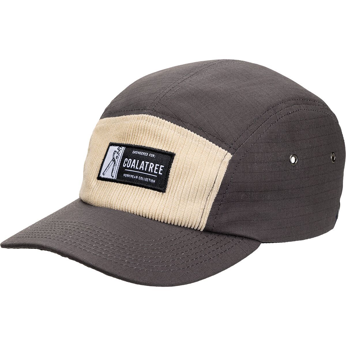 Image of Coalatree Workwear 5 Panel Hat Brown, One Size