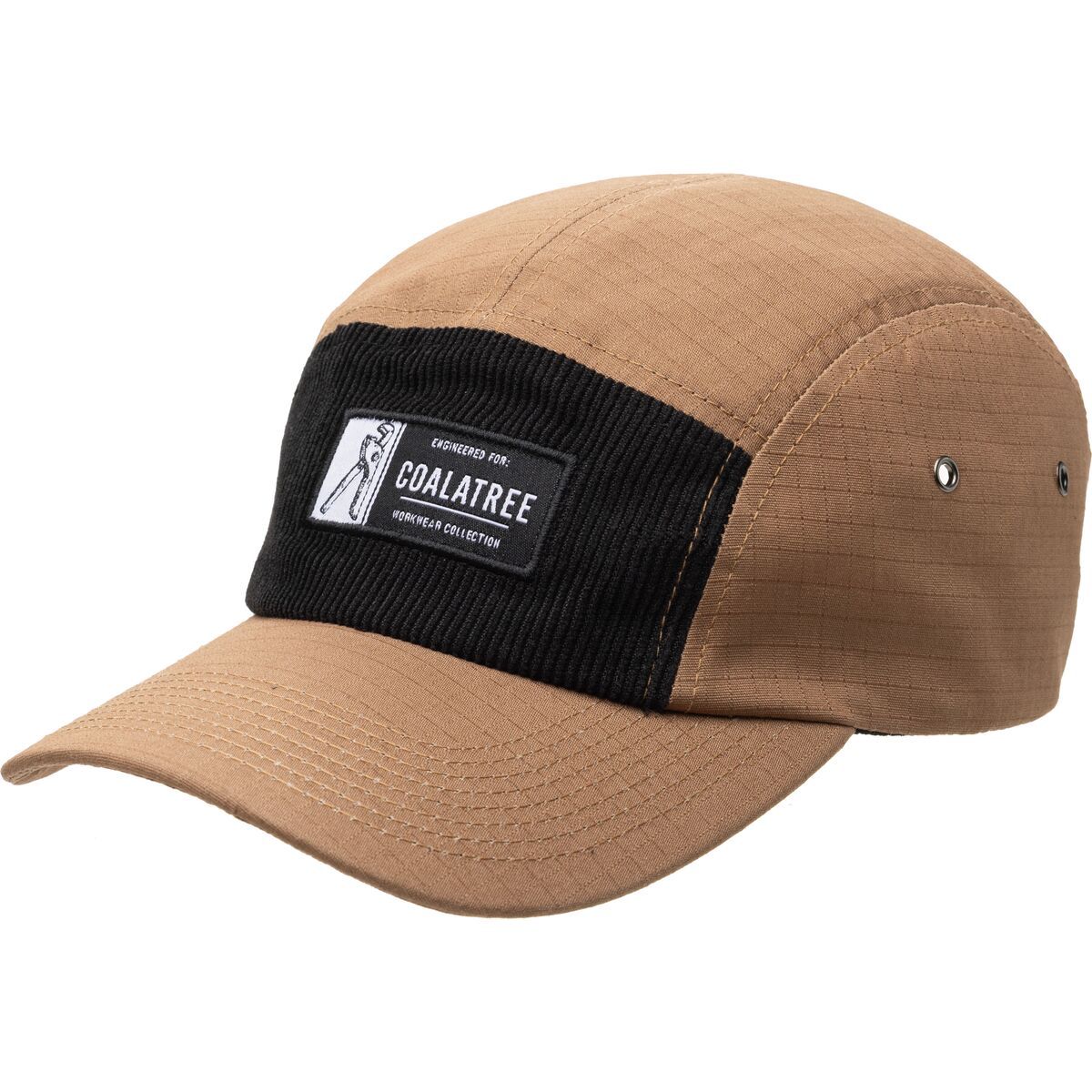 Image of Coalatree Workwear 5 Panel Hat Tan, One Size