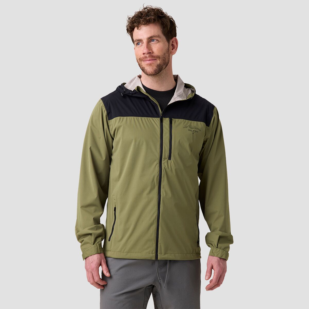 Image of Coalatree Barrage Technical Shell - Men's Green, L