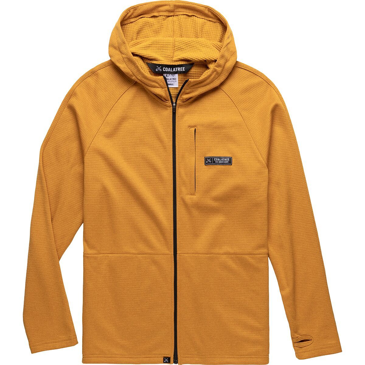 Image of Coalatree Baseline Midlayer Fleece Jacket - Unisex Gold, M