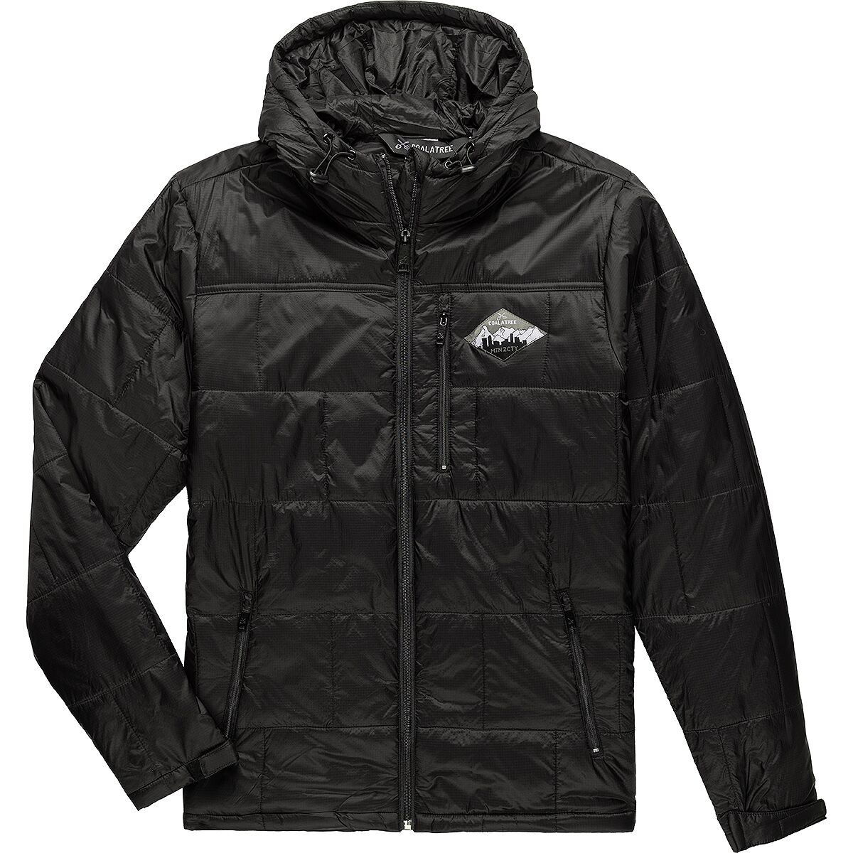 Image of Coalatree Camper Hooded Jacket - Mens Black, XXL