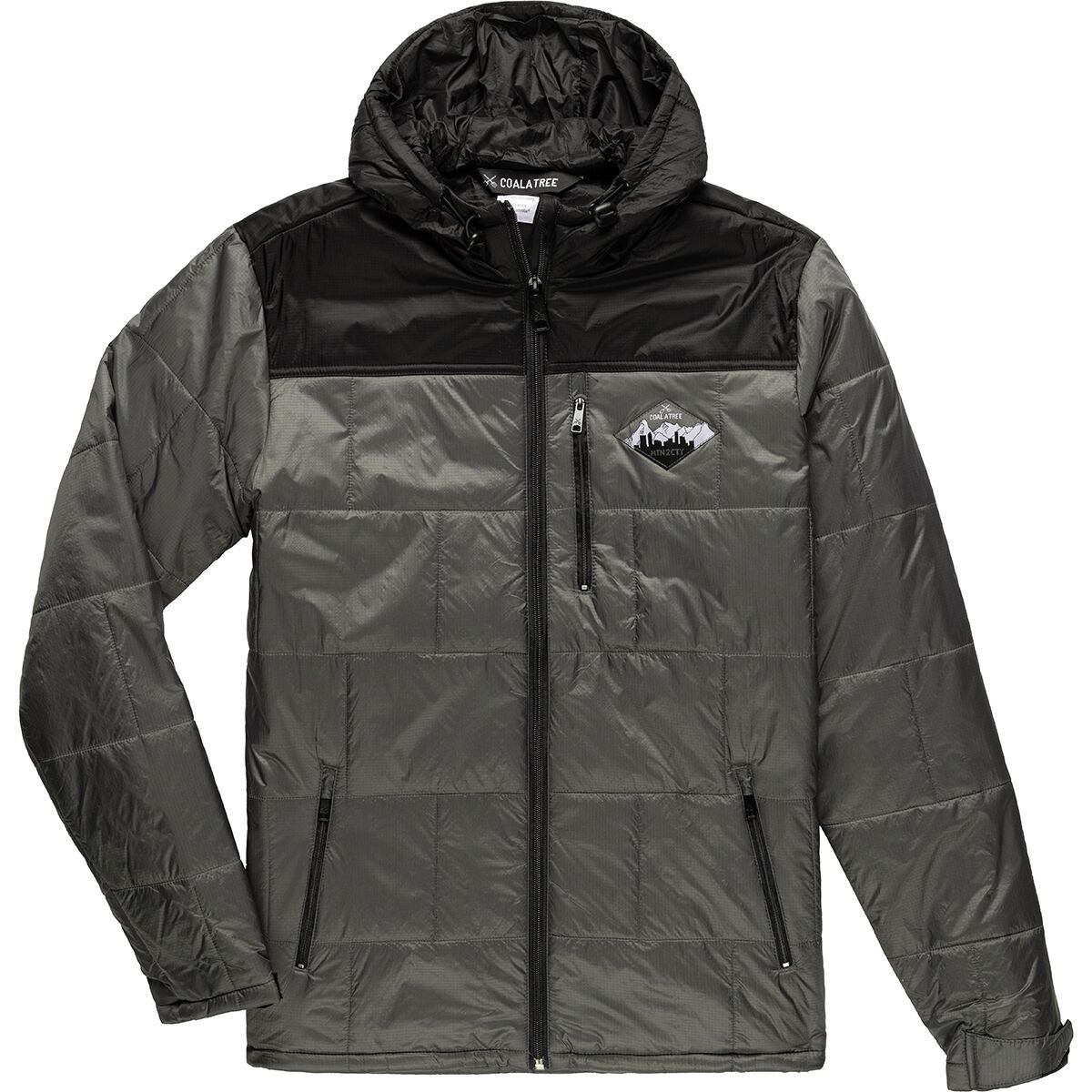 Image of Coalatree Camper Hooded Jacket - Mens Gray, S