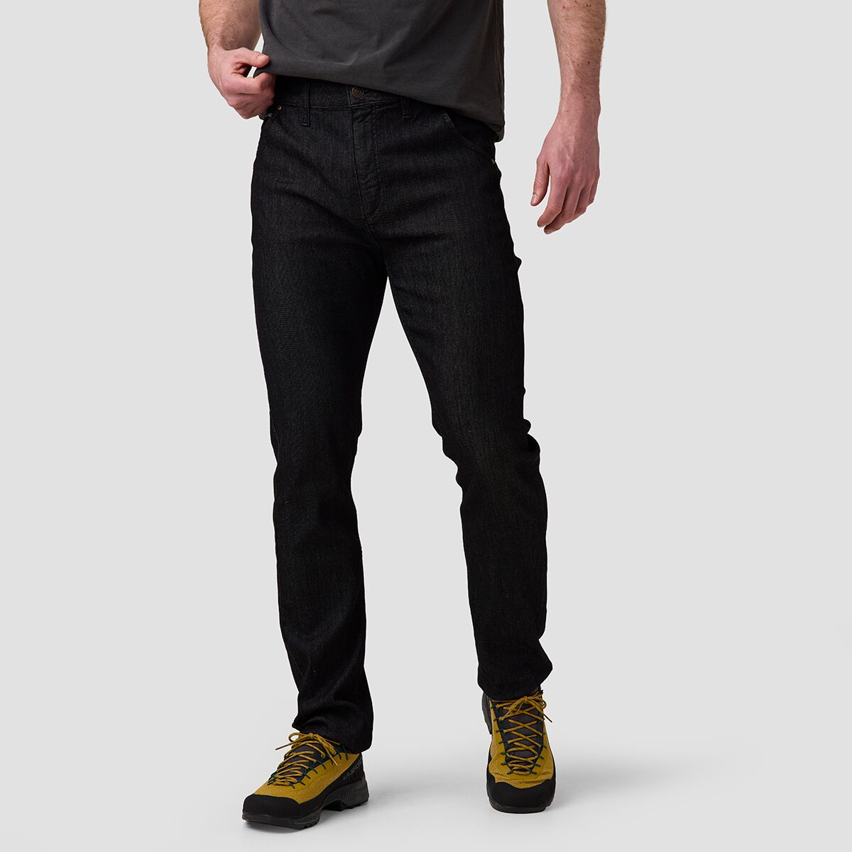 Image of Coalatree Decaf Denim Slim Pant - Men's Black, 34