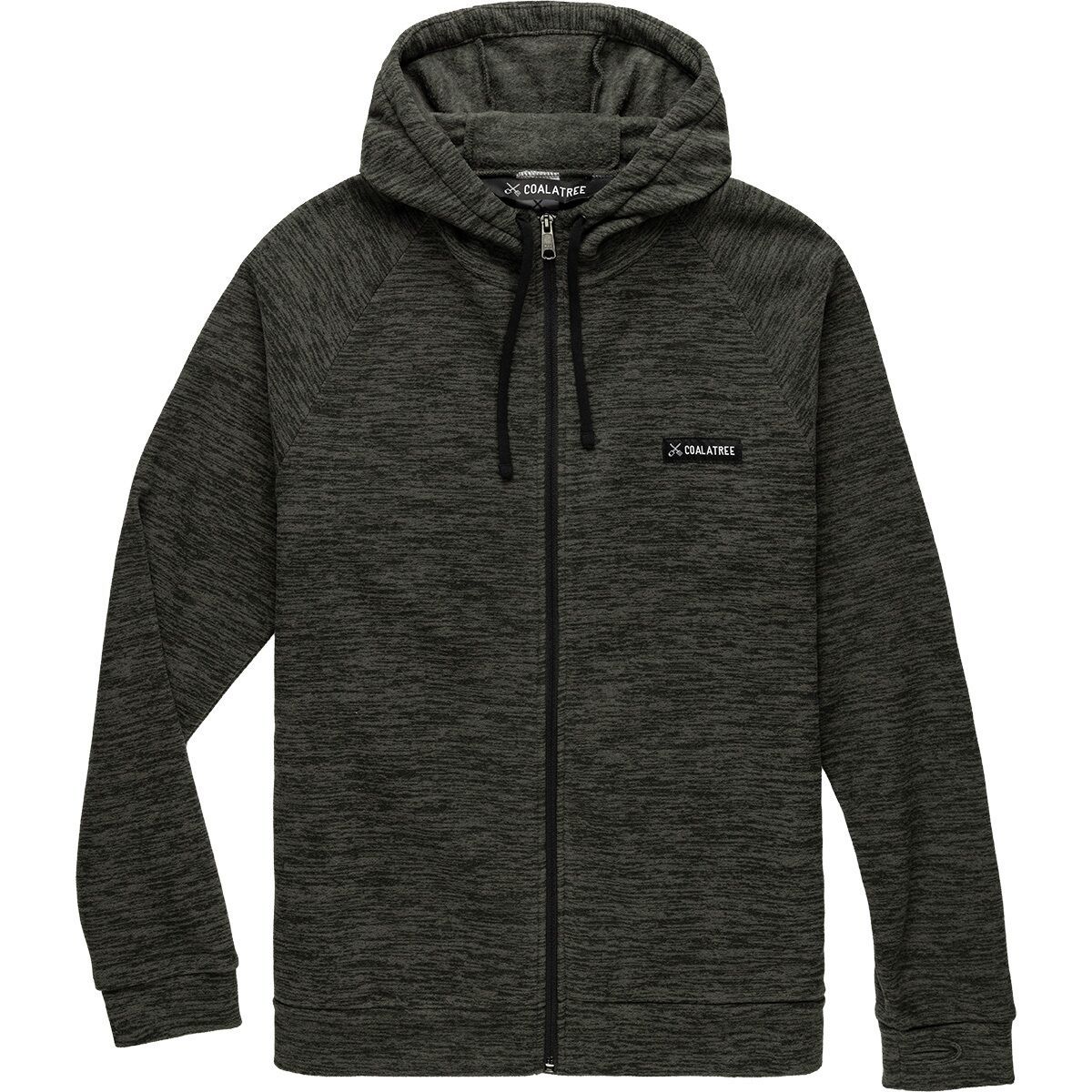 Image of Coalatree Evolution Full-Zip Hoodie - Unisex Black, XS