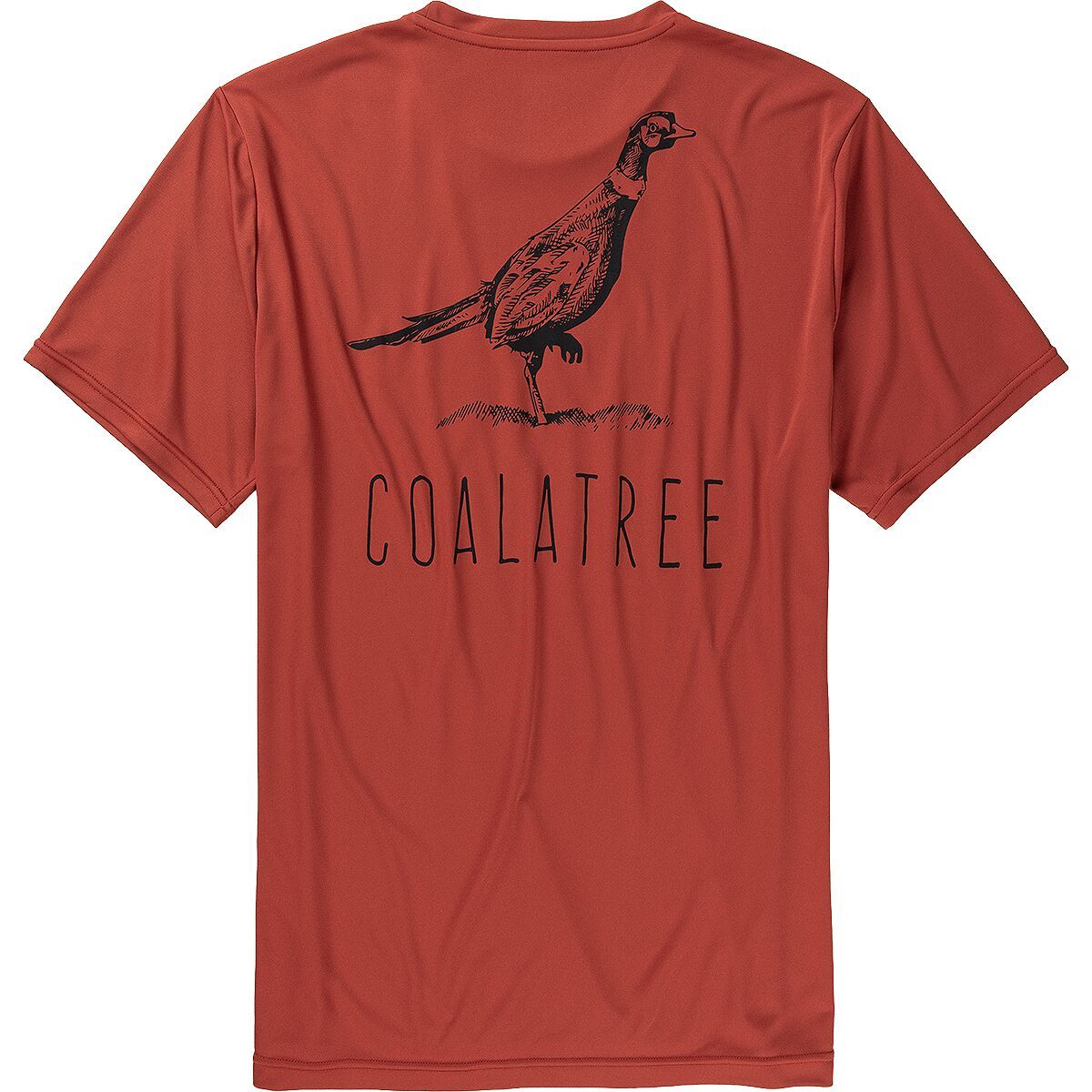 Image of Coalatree Quick Dry Short-Sleeve T-Shirt - Unisex 10 Year Brick, S