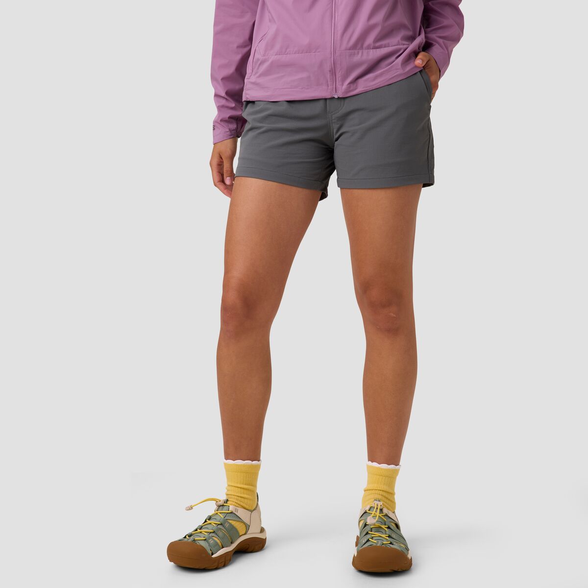 Image of Coalatree Trailhead Short - Women's Grey, S