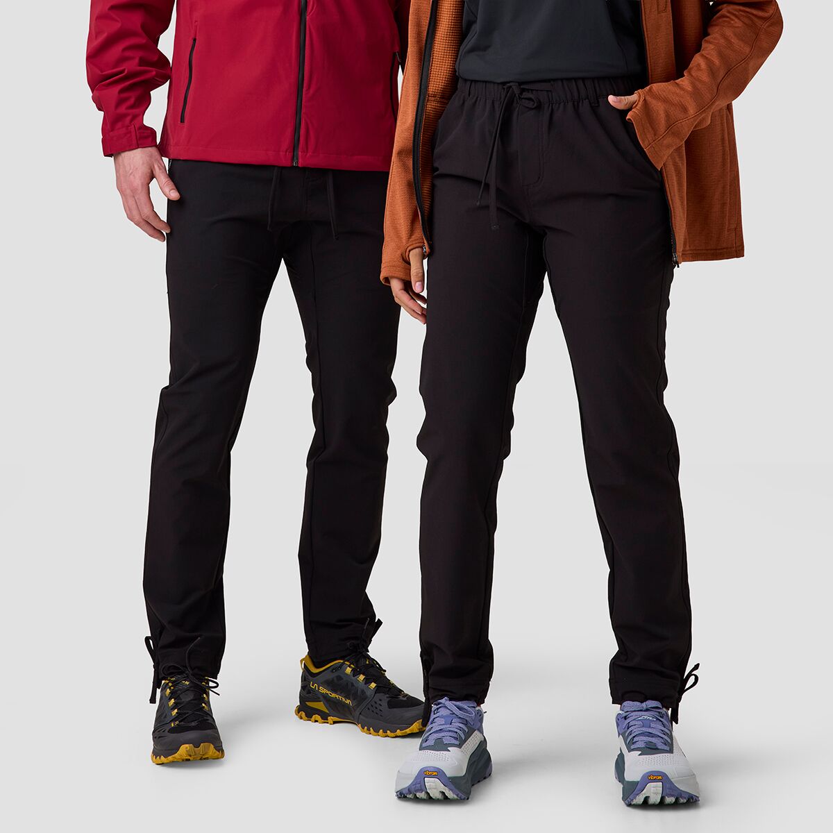 Image of Coalatree Trailhead Slim Pant - Unisex Black, XS