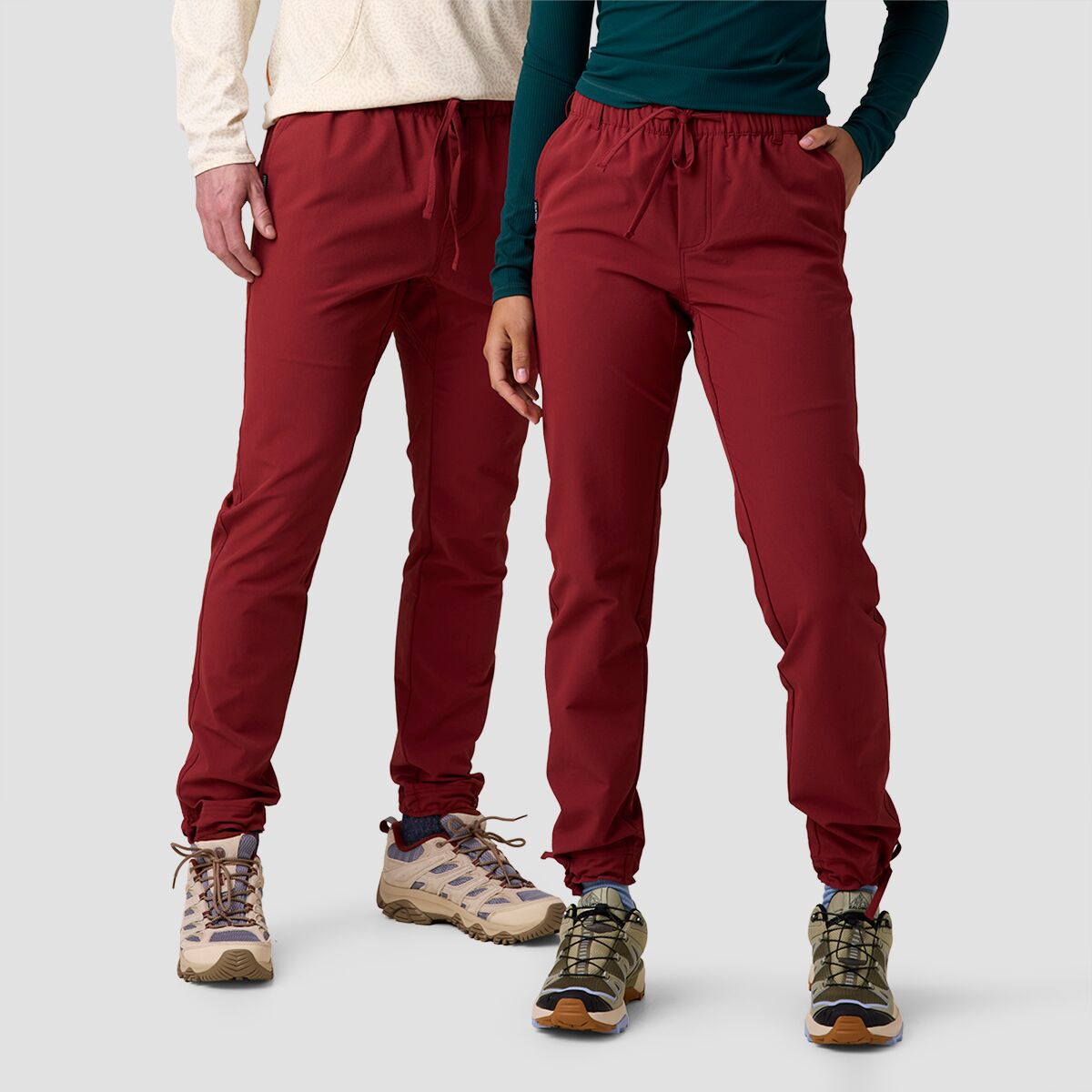 Image of Coalatree Trailhead Slim Pant - Unisex Rust, XXL