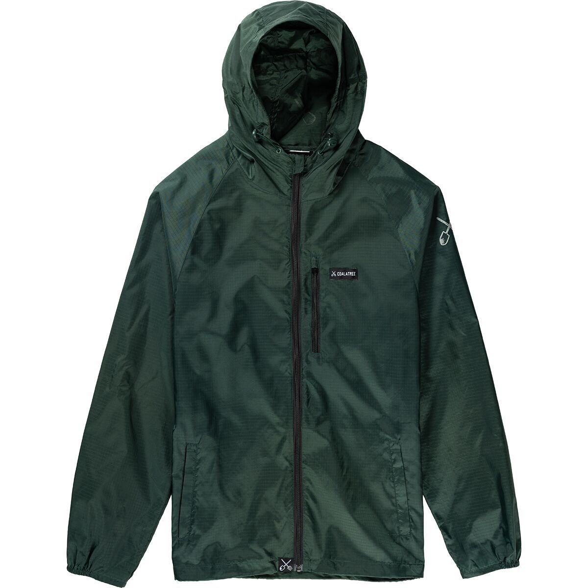 Image of Coalatree Whistler Windbreaker - Unisex Green, XXL