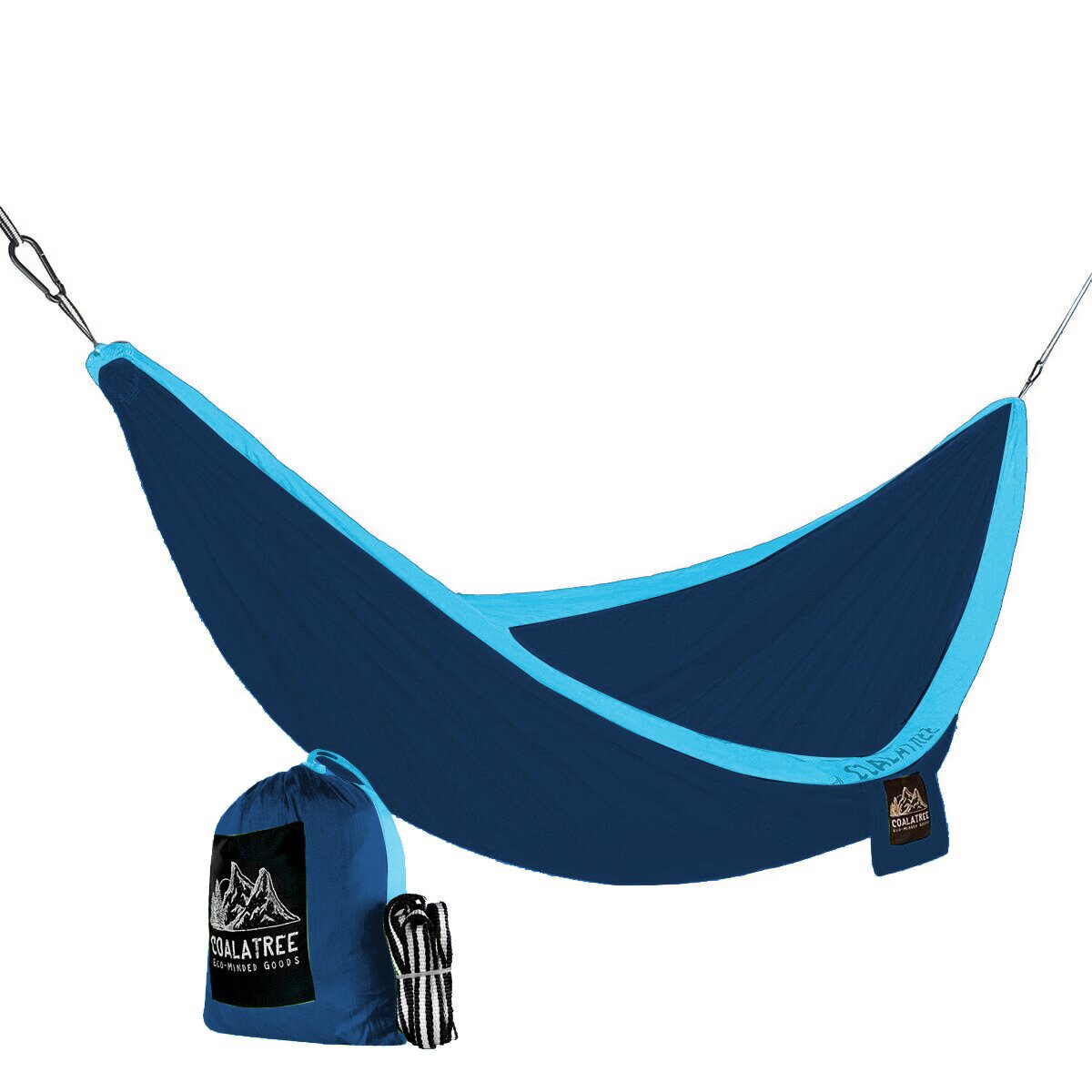 Image of Coalatree Wanderer Double Hammock Dark Blue, One Size