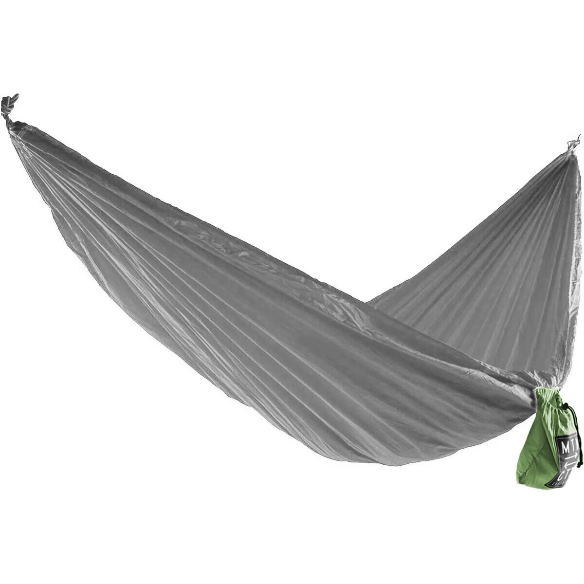Image of Coalatree Loafer Single Hammock Charcoal/Evergreen, One Size