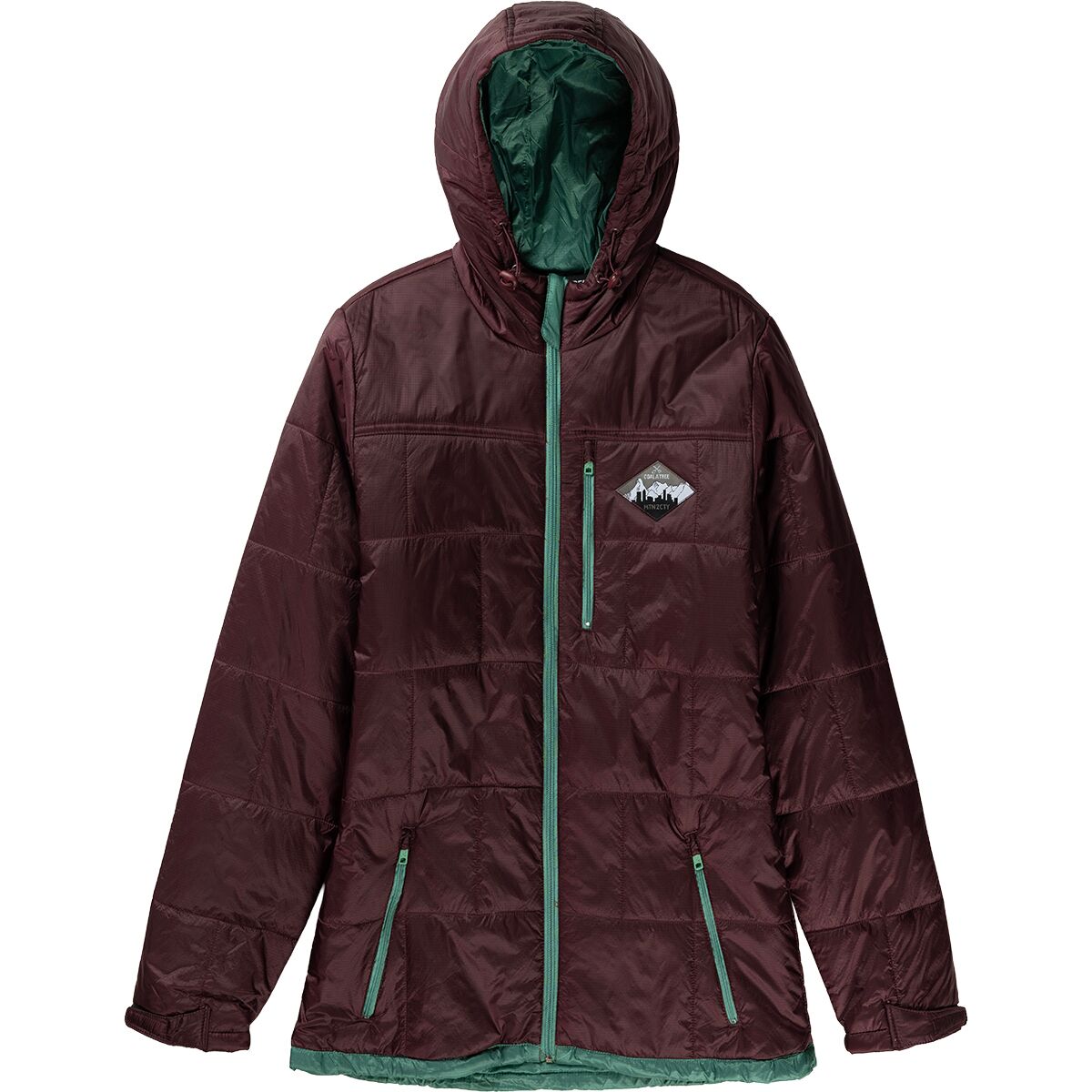 Image of Coalatree Camper Hooded Jacket - Women's Maroon, XL