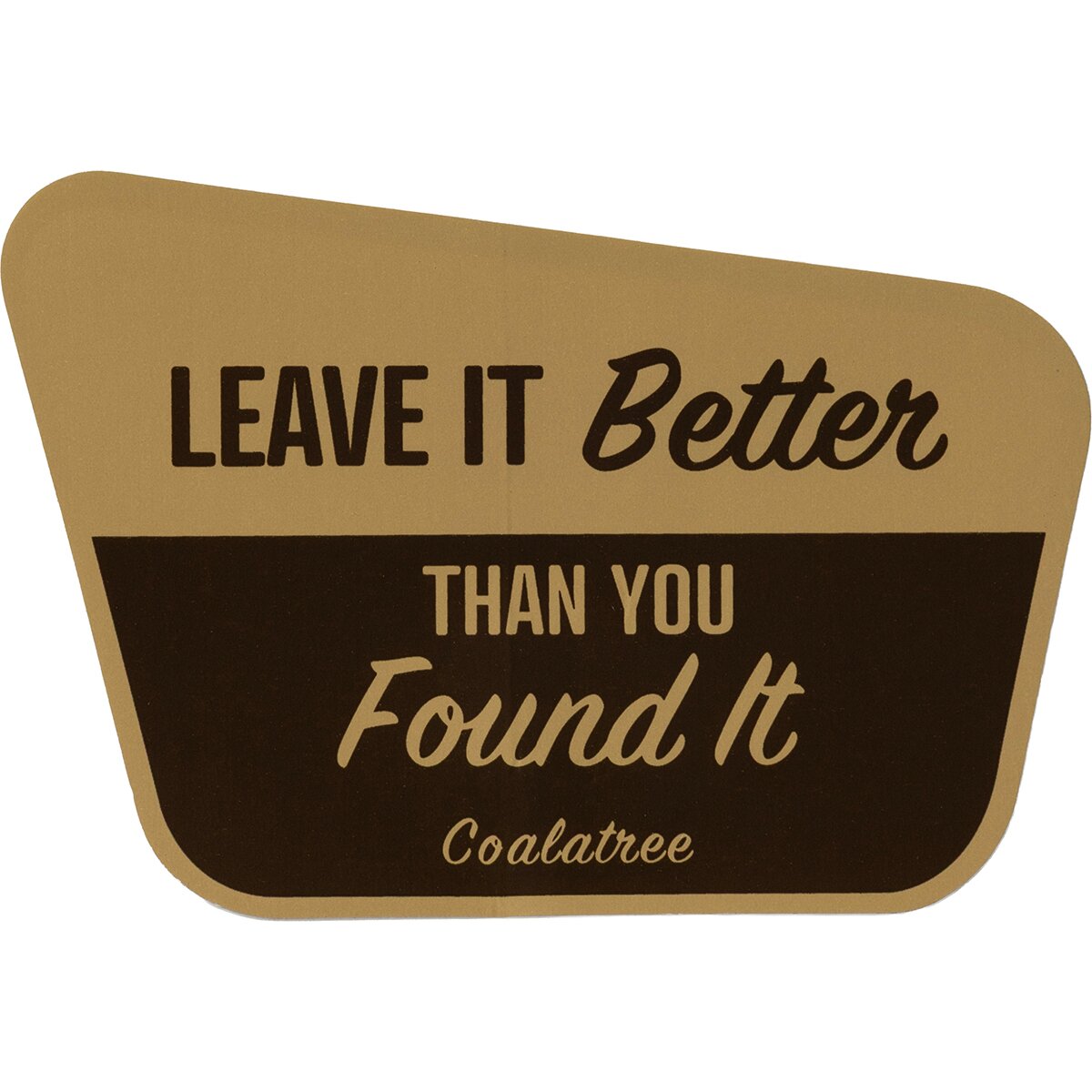 Image of Coalatree CT Leave it Better Sticker One Color, One Size