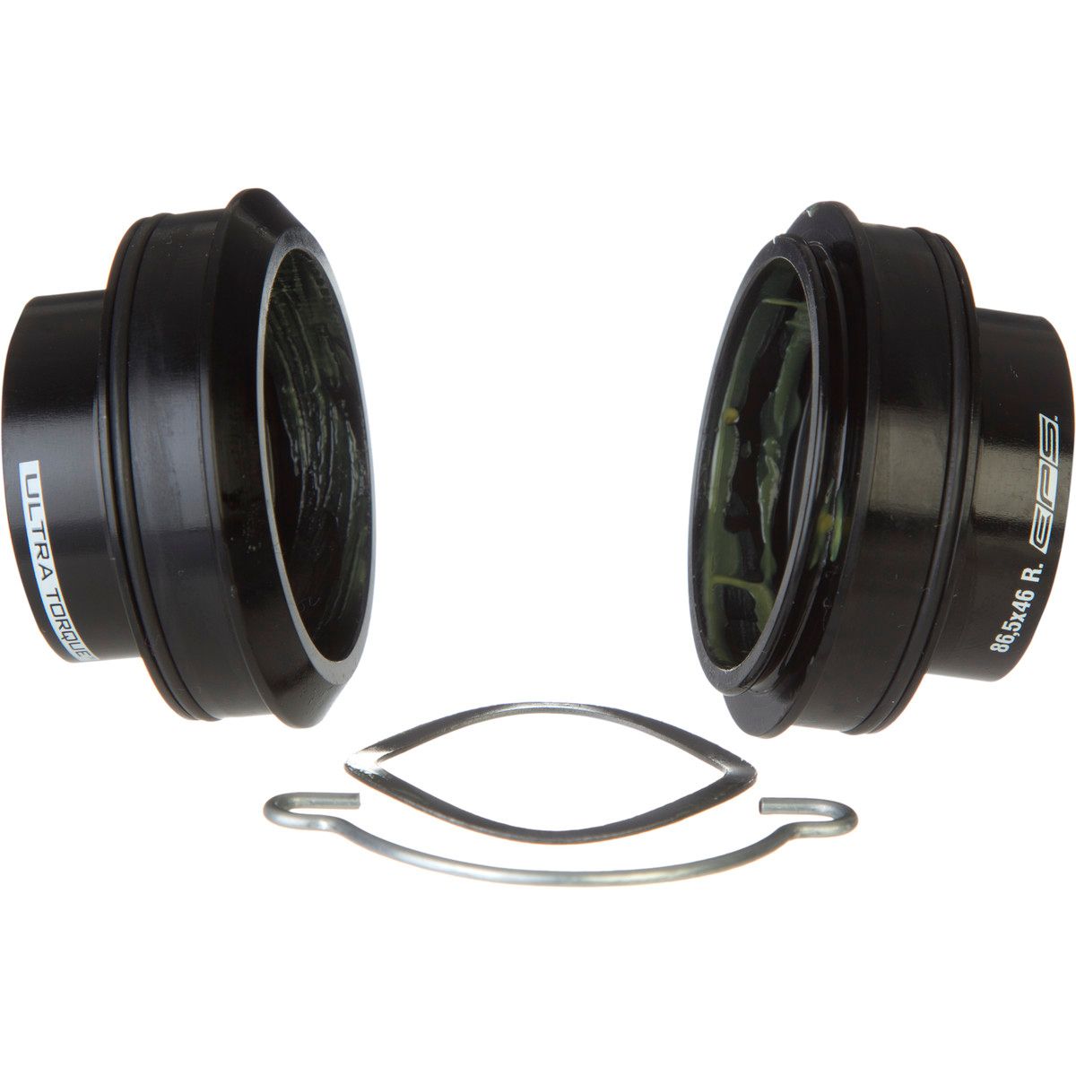 Image of Campagnolo Ultra-Torque BB386 Bottom Bracket Cups Black, 86.5x46