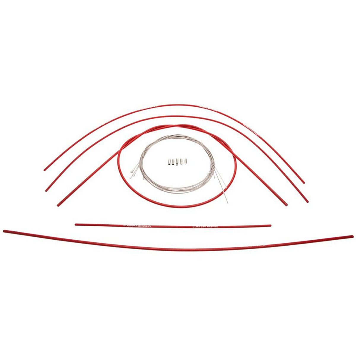 Image of Campagnolo Record 11 Cable Kit Red, One Size