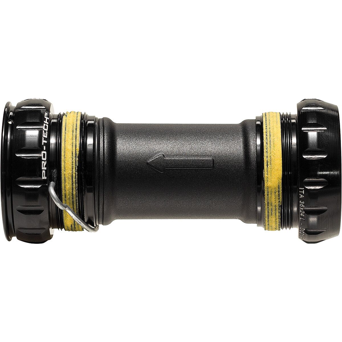 Image of Campagnolo Pro-Tech Bottom Bracket Cups Black, 68mm, English