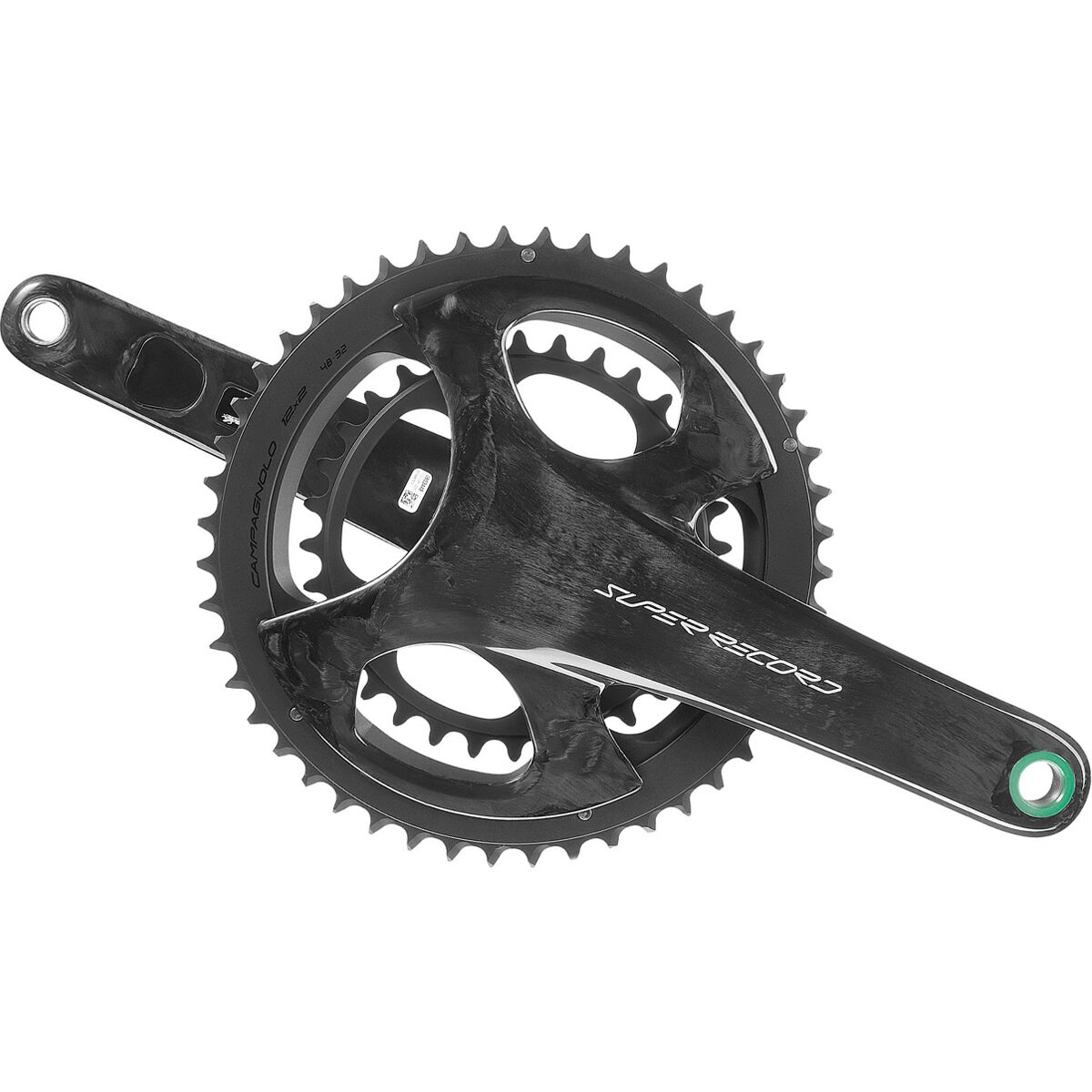 Campagnolo Campagnolo Super Record 12 WRL ProTech Crankset 172.5mm, 48/32