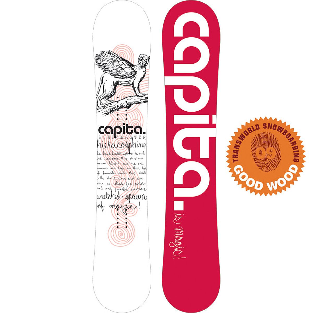 Capita Stairmaster Snowboard - Wide - Snowboard