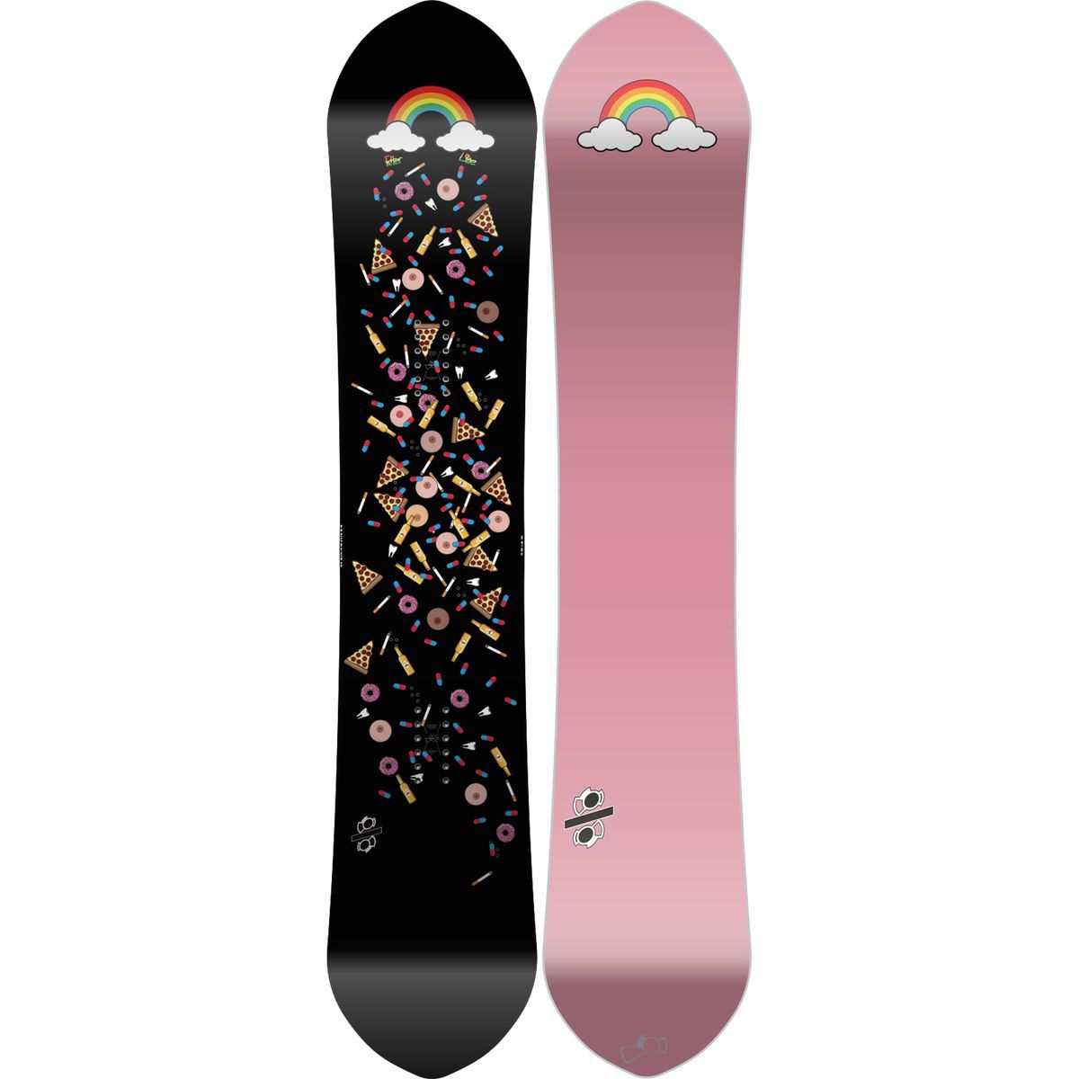 Capita Peter Line Rainbow Snowboard - Snowboard