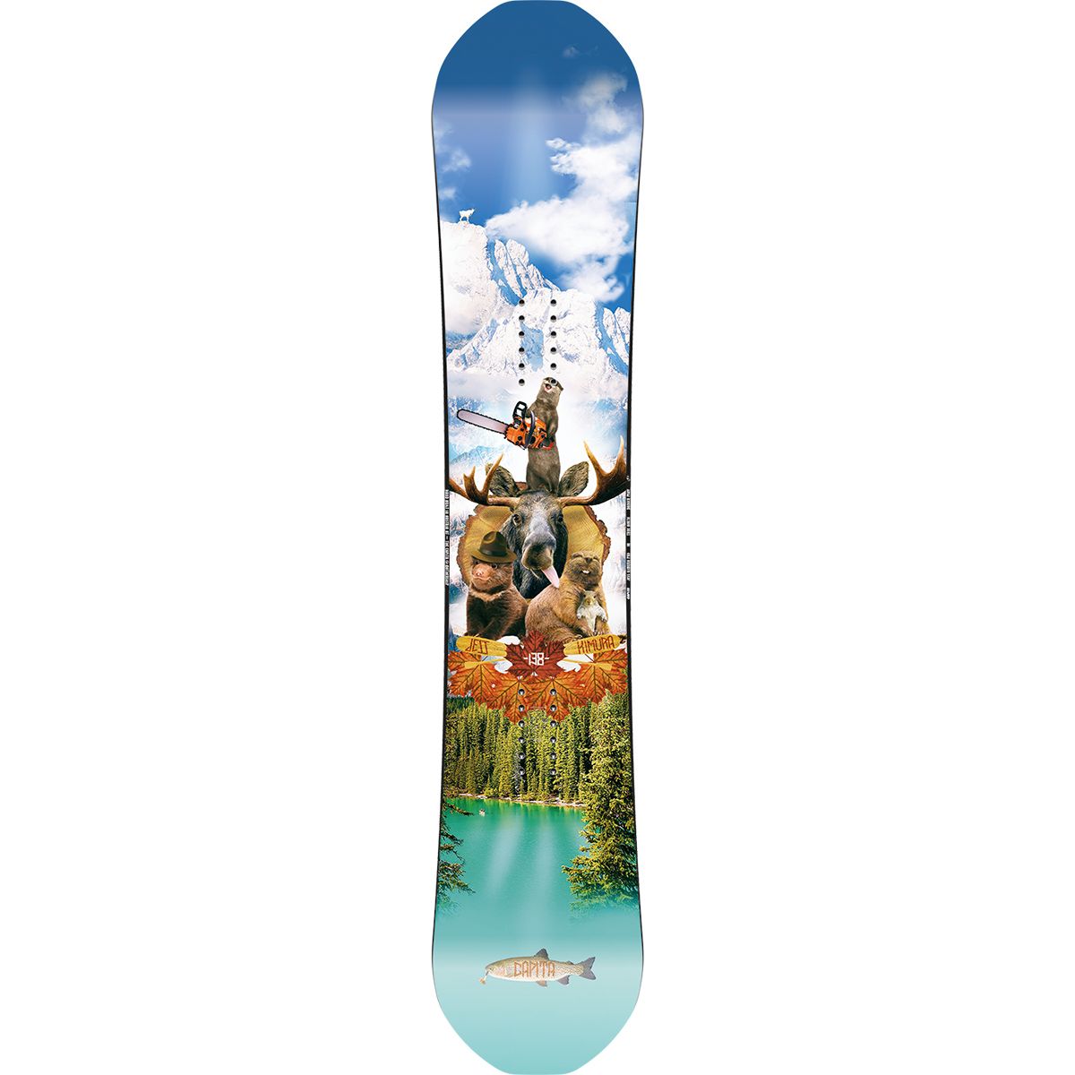 Capita Jess Kimura Pro Model Snowboard - Women's - Snowboard