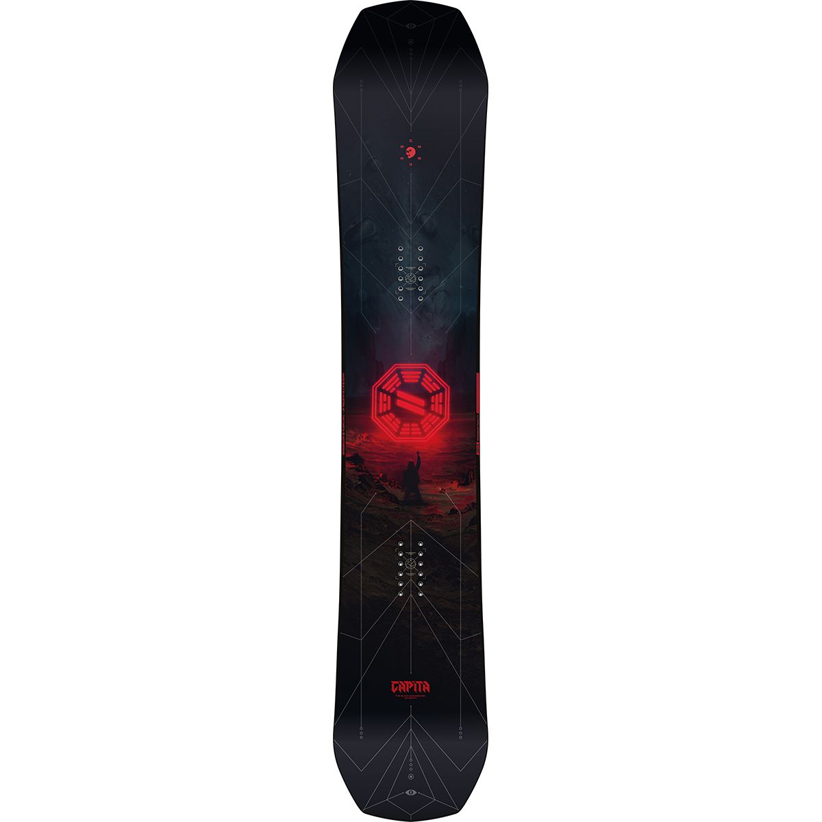 キャピタ CAPITA THE BLACK SNOWBOARD OF DEATH CAPiTA The Black Snowboard of Death Limited Edition
