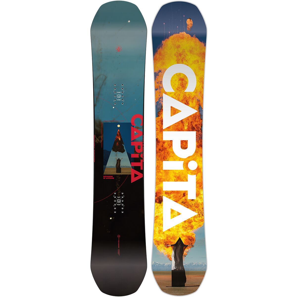 Image of Capita Defenders of Awesome Snowboard - 2025 One Color, 158cm